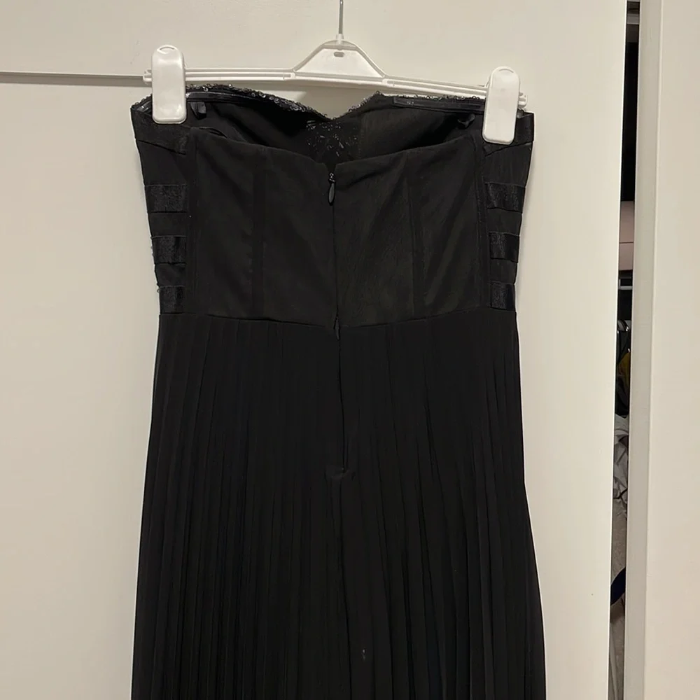 High low strapless dress - Picture 3 of 5